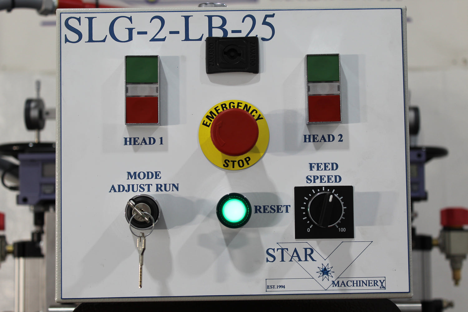 Star V SLG 2-LB Semi Automatic V-Grooving Machine