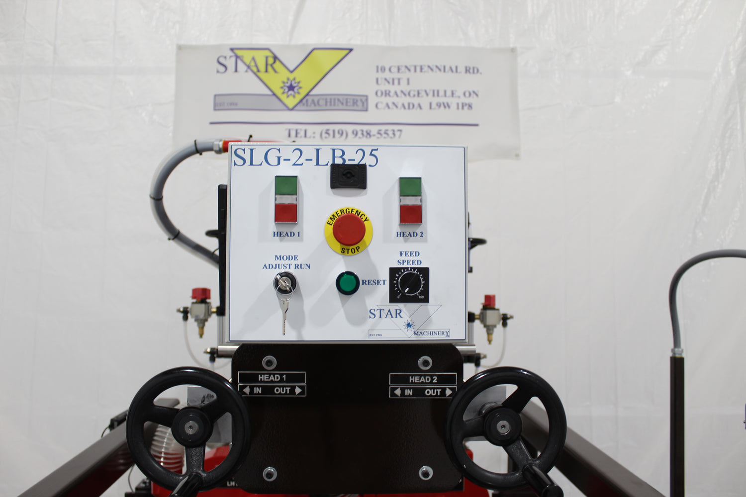 Star V SLG 2-LB Semi Automatic V-Grooving Machine